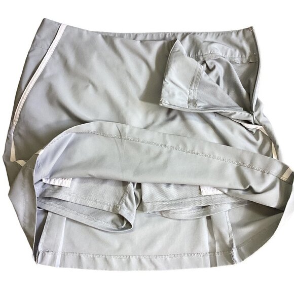 Adidas Clima Cool Golf Skort Sz 6 Gray # 177A - Picture 6 of 8